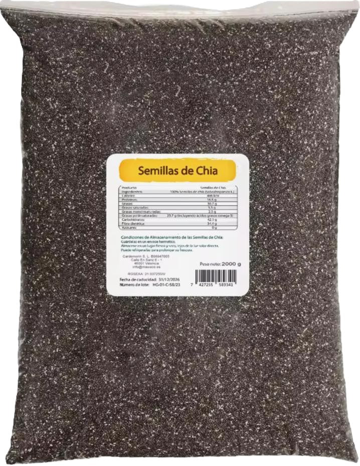 Semillas de Chía 2 Kg